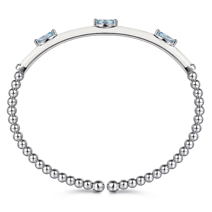 Enamel—14K-White-Gold-Bujukan-Blue-Topaz-Split-Bangle-with-White-Enamel~BG4968E9W4JBT-3
