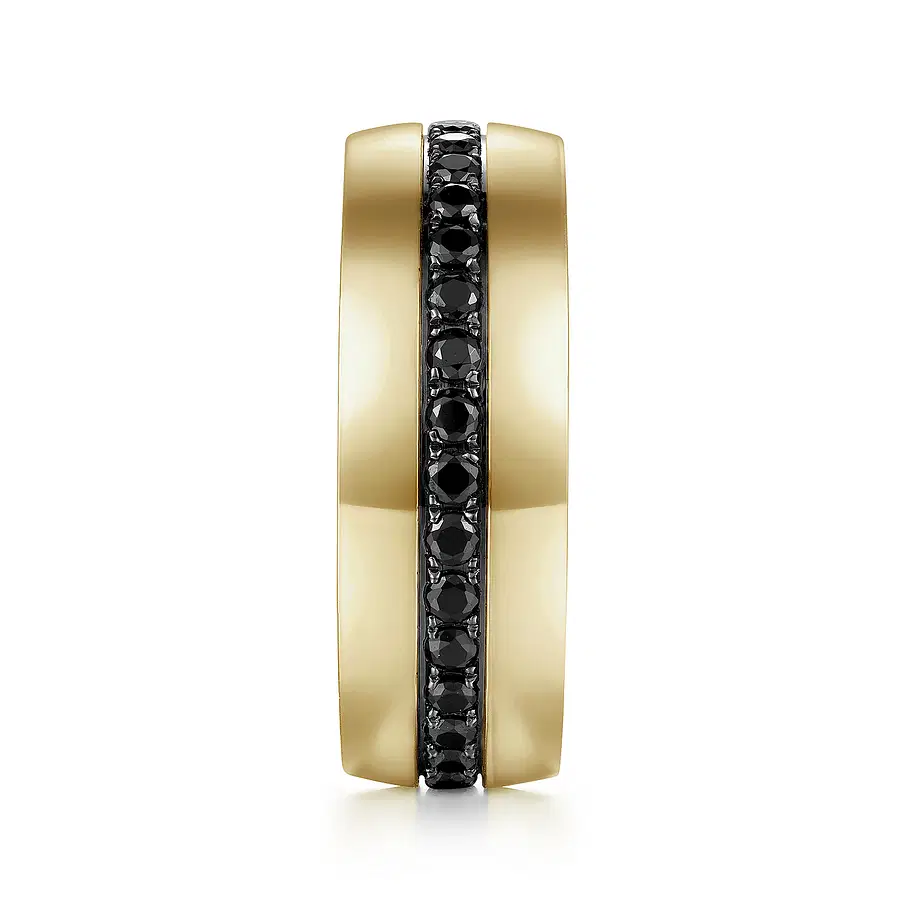 Xavier—14K-Yellow-Gold-Black-Diamond-Men-s-Band-in-High-Polished-Finish~MR15671Y4JBD-4